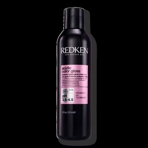 New In Box Redken Acidic Color Gloss Treatment Black and Pink Bottle 8oz LARGE